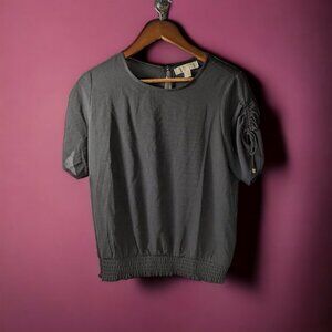 Michael Kors Black Blouse Size S NWT